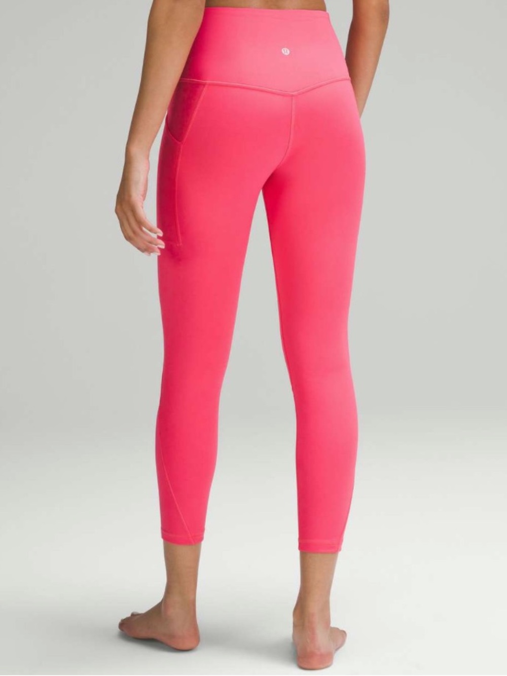 Lululemon Align High-Rise Pant with Pockets 25" in lip gloss pink size 2
